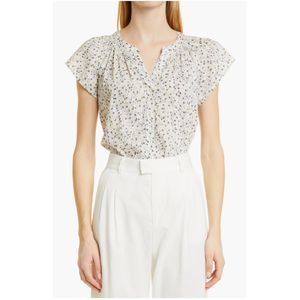 NWT RAILS Alena Shirt Watercolour Buds Size L